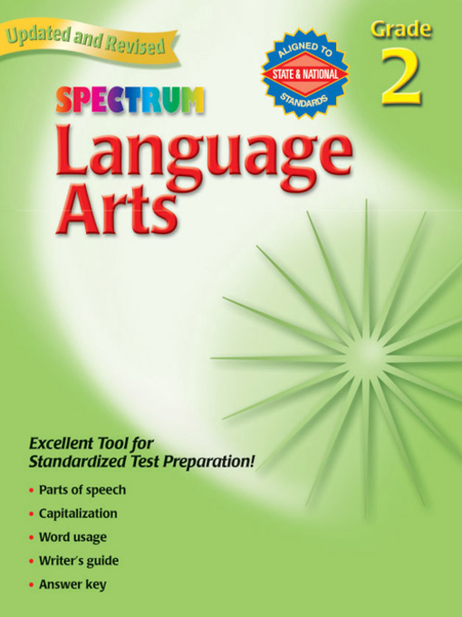 Title details for Spectrum Language Arts, Grade 2 by Spectrum - Available